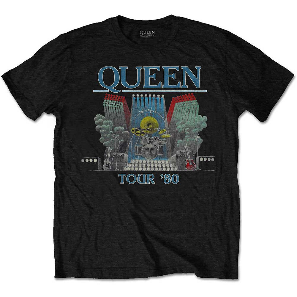 楽天市場】QUEEN クイーン - EUROPEAN TOUR 1984（復刻ツアーTシリーズ 