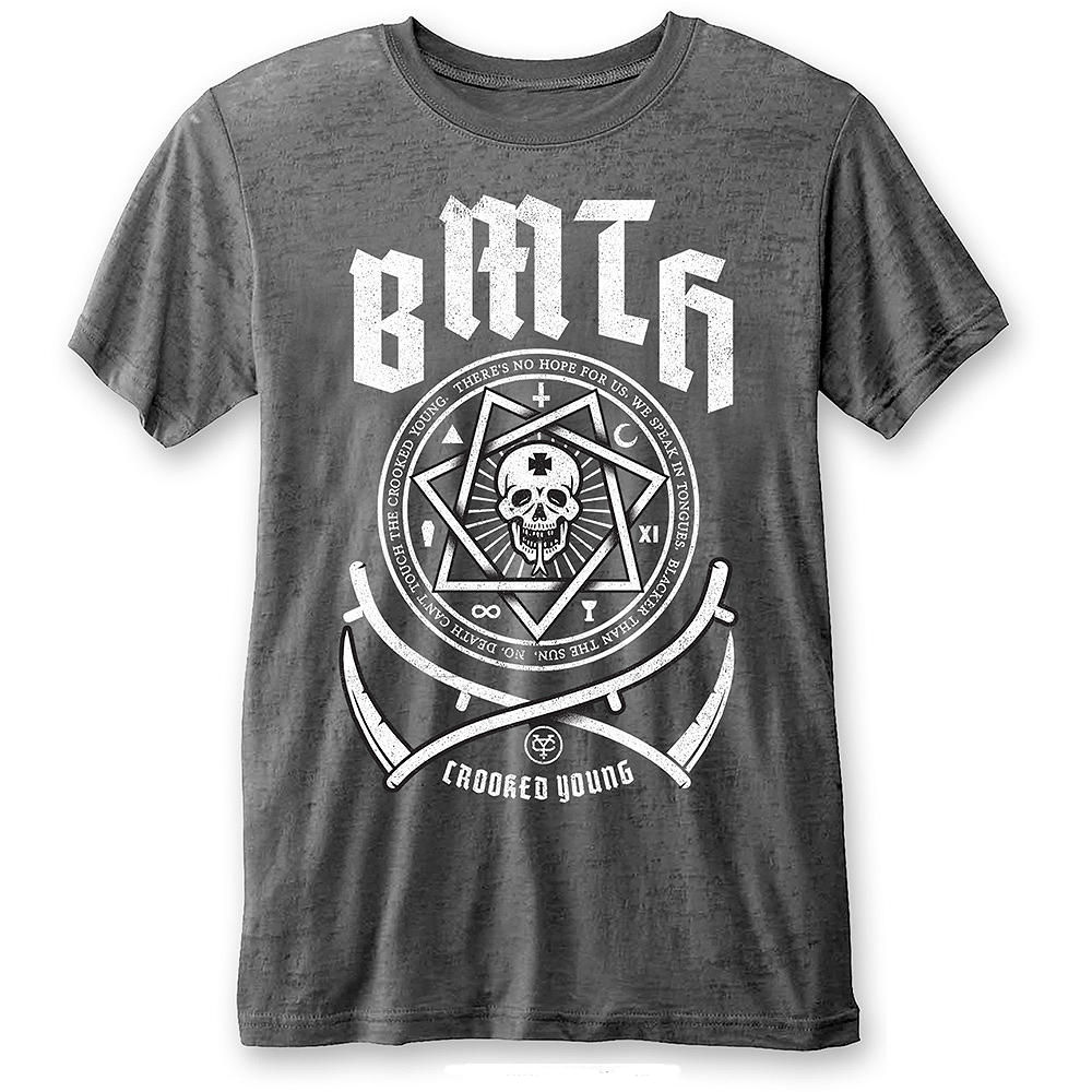 楽天市場 Bring Me The Horizon ブリングミーザホライズン 新譜発売記念 Crooked Young Black Label ブランド Tシャツ メンズ 公式 オフィシャル Pgs