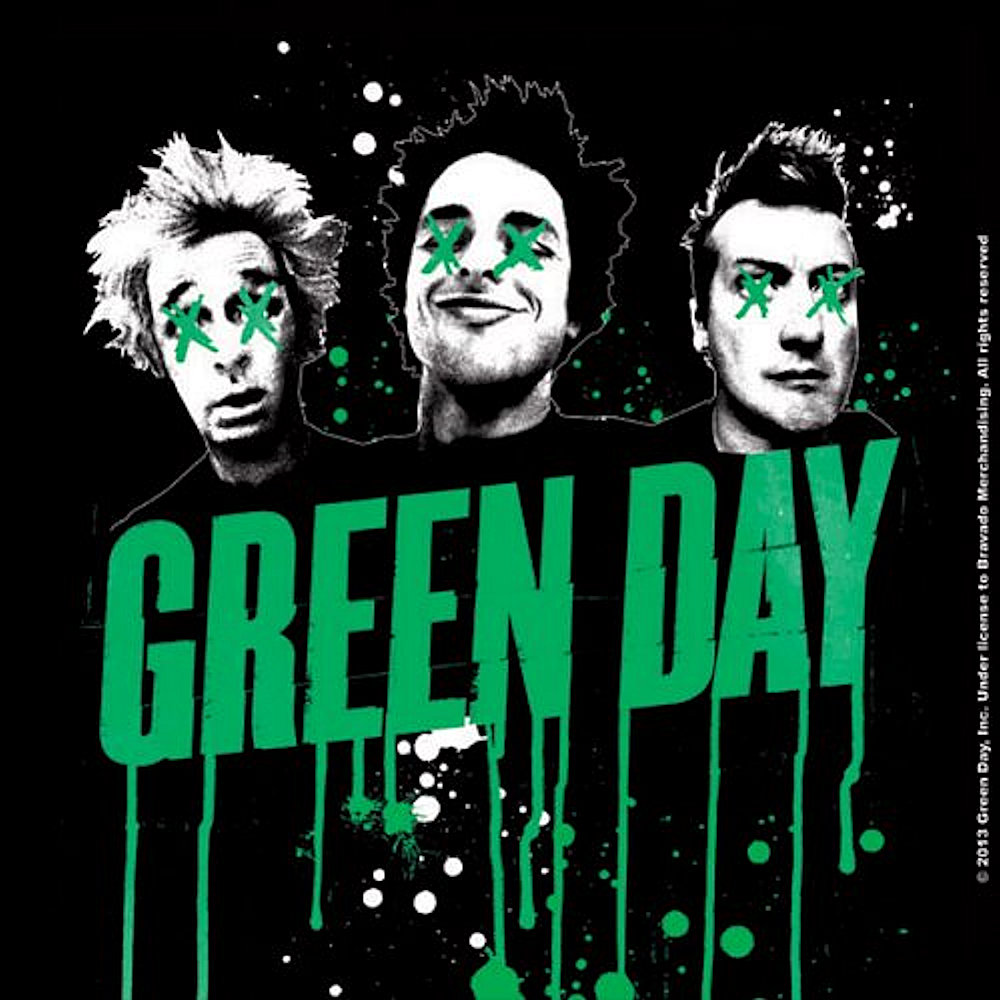 楽天市場 Green Day グリーンデイ デビュー30周年記念 Drips コースター 公式 オフィシャル Pgs