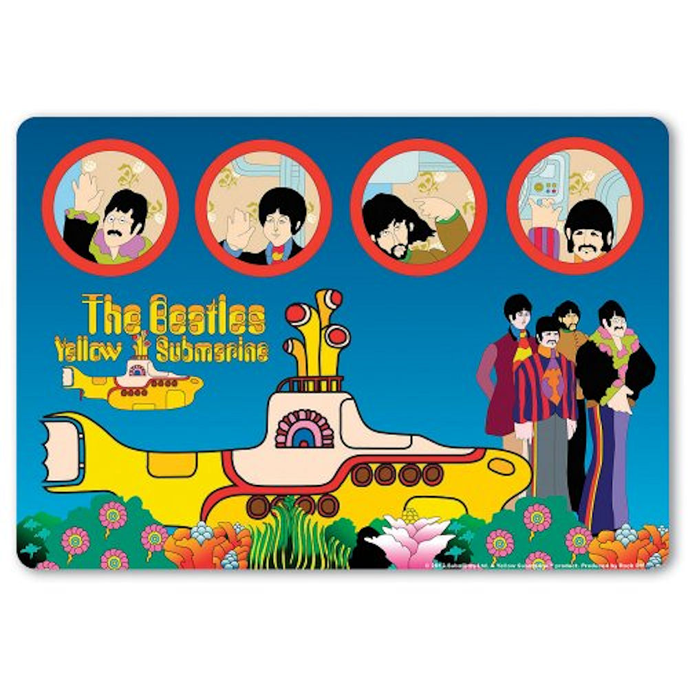 楽天市場 Beatles ビートルズ 来日55周年記念 Yellow Submarine Portholes マウスパッド 公式 オフィシャル Pgs
