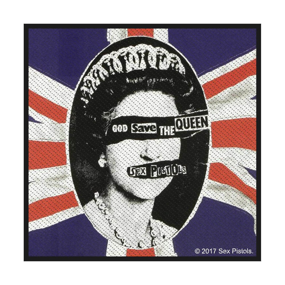 楽天市場 Sex Pistols セックスピストルズ デビュー45周年記念 God Save The Queen ワッペン 公式 オフィシャル Pgs