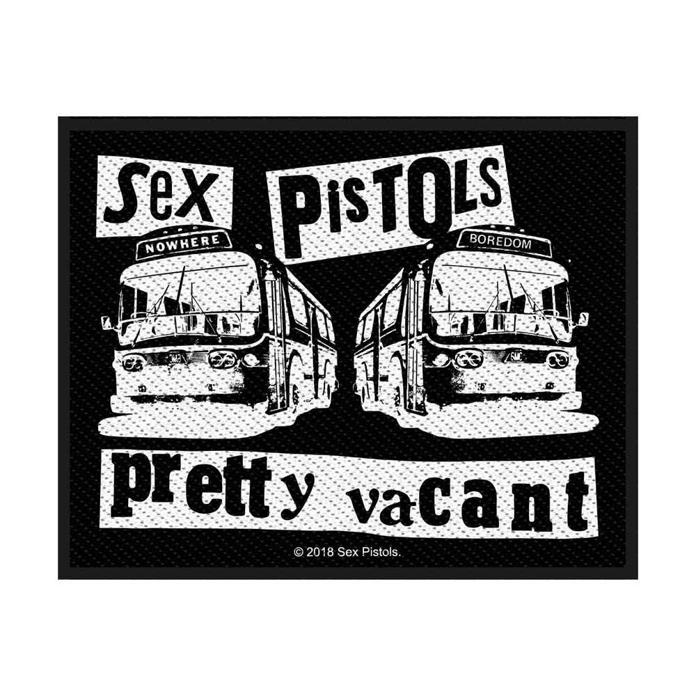 楽天市場 Sex Pistols セックスピストルズ 結成45周年記念 Pretty Vacant ワッペン 公式 オフィシャル Pgs