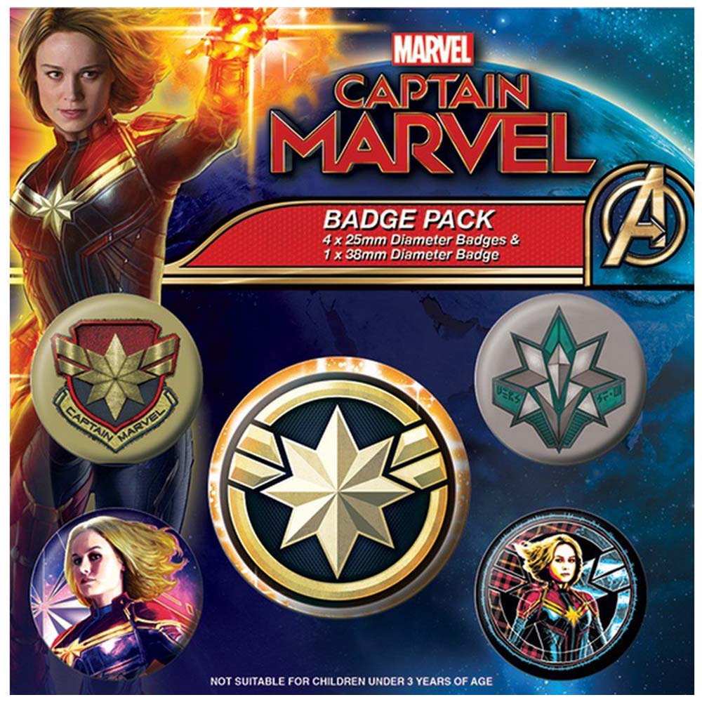 マーベル　アベンジャーズ　キャプテンマーベル　エンドゲーム　缶バッジ 楽天市場】【MARVEL(マーベル)/キャプテン・マーベル