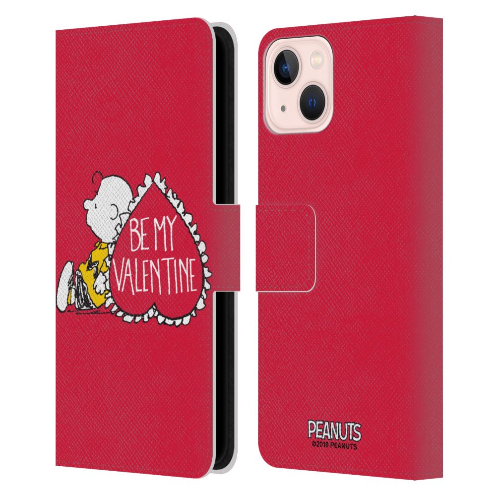 楽天市場 Peanuts スヌーピー 70周年記念 Charlie Brown Valentine レザー手帳型 Iphoneケース 公式 オフィシャル Pgs