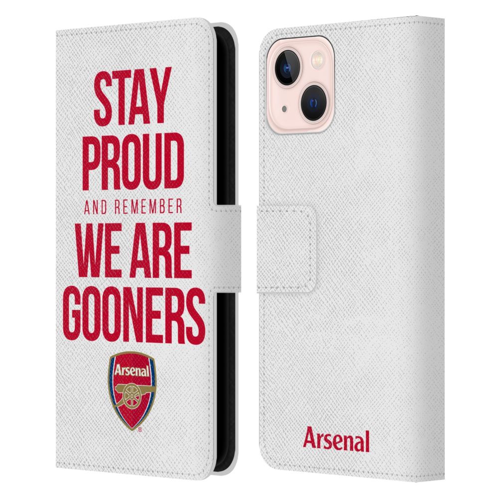楽天市場 Arsenal Fc アーセナルfc 135th Anniversary Stay Proud レザー手帳型 Iphoneケース 公式 オフィシャル Pgs