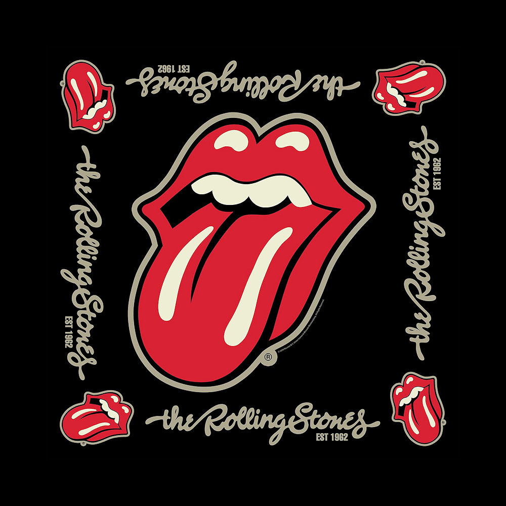 楽天市場 Rolling Stones ローリングストーンズ 映画 Gimme Shelter 公開50周年 Est 1962 バンダナ 公式 オフィシャル Pgs