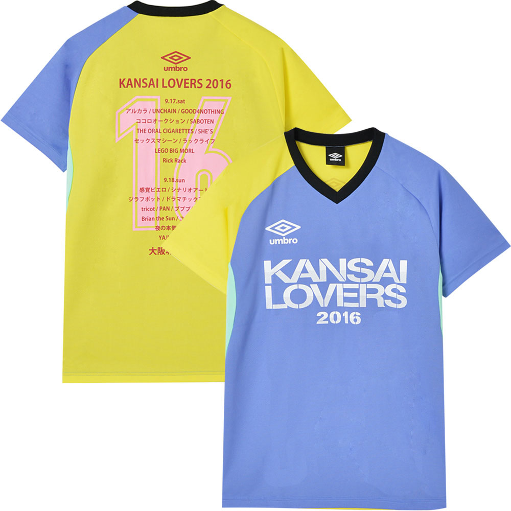 楽天市場 Kansai Lovers カンラバ 16 ドライtシャツ バックプリントあり Umbro ブランド Tシャツ メンズ 公式 オフィシャル Pgs
