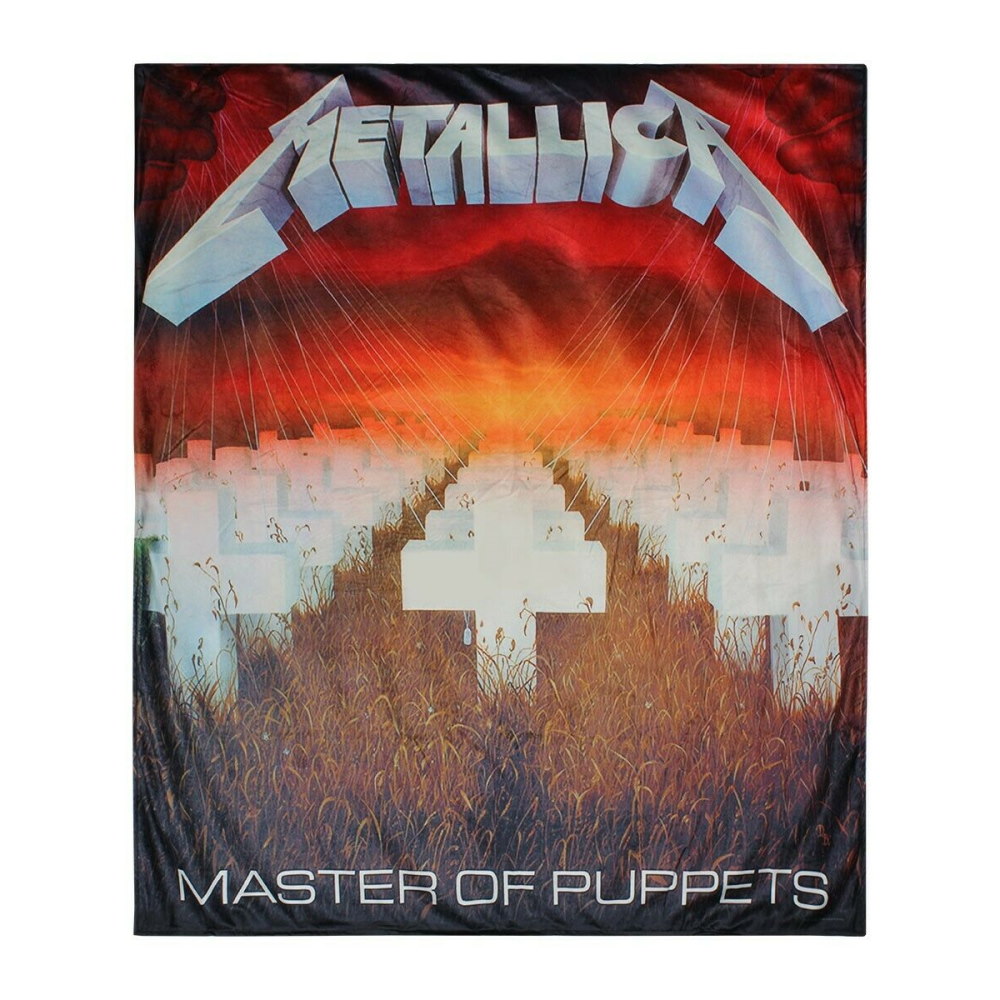 楽天市場 Metallica メタリカ 結成40周年 Master Of Puppets ブランケット 寝具 公式 オフィシャル Pgs