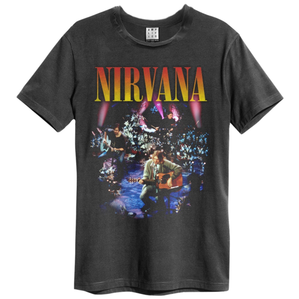 楽天市場 Nirvana ニルヴァーナ Live In New York Amplified ブランド Tシャツ メンズ 公式 オフィシャル Pgs