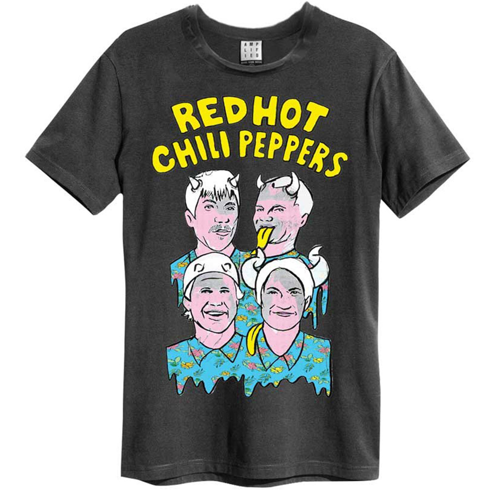 楽天市場 Red Hot Chili Peppers レッチリ 初来日30周年記念 Illustrated Peppers Amplified ブランド Tシャツ メンズ 公式 オフィシャル Pgs