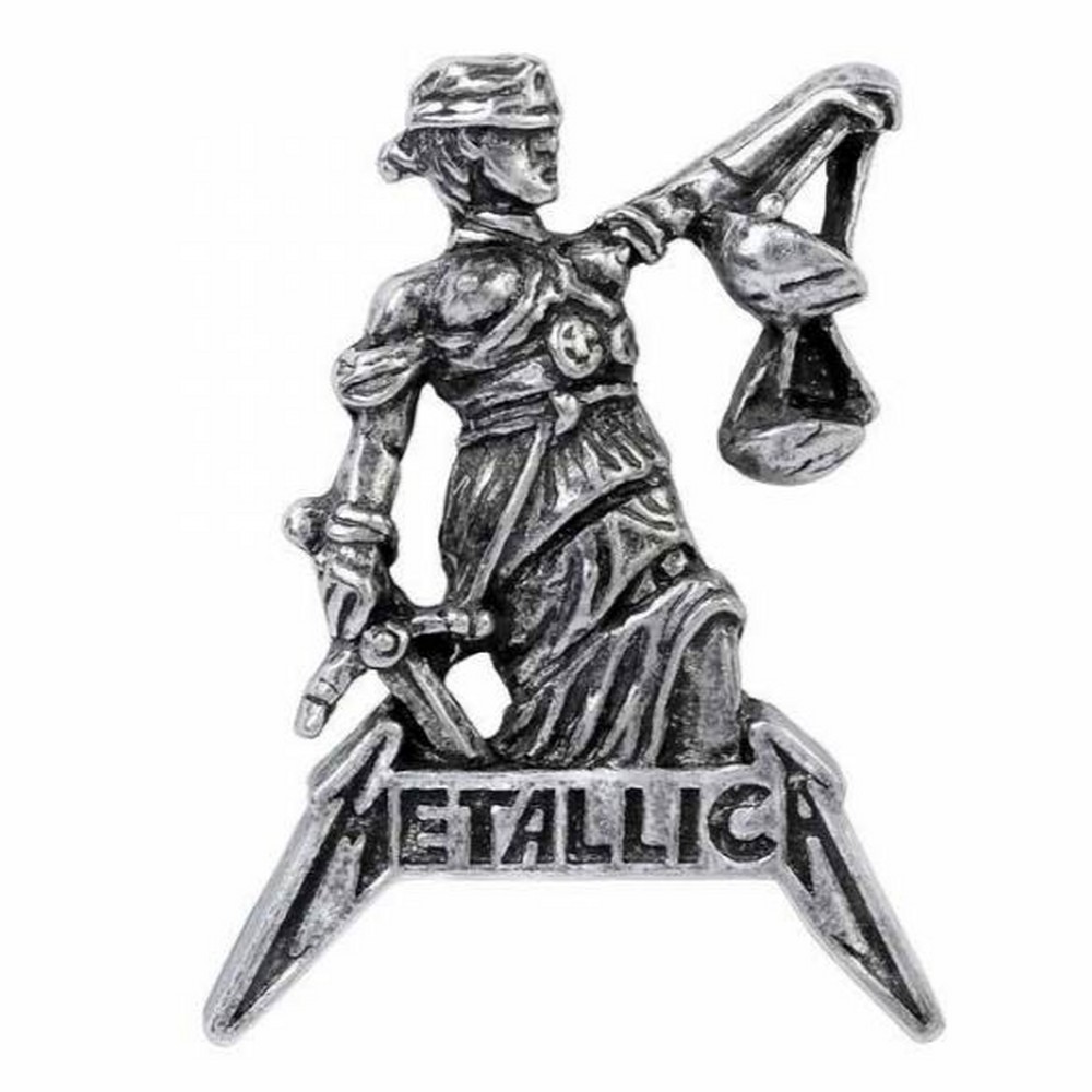 楽天市場 Metallica メタリカ Justice For All Alchemy ブランド バッジ 公式 オフィシャル Pgs