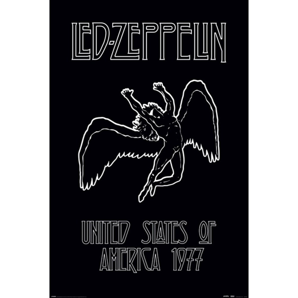 レッドツェッペリン　LedZeppelin  ポスター　三枚セット Amazon.co.jp: 映画ポスター LED ZEPPELIN レッドツェッペリン