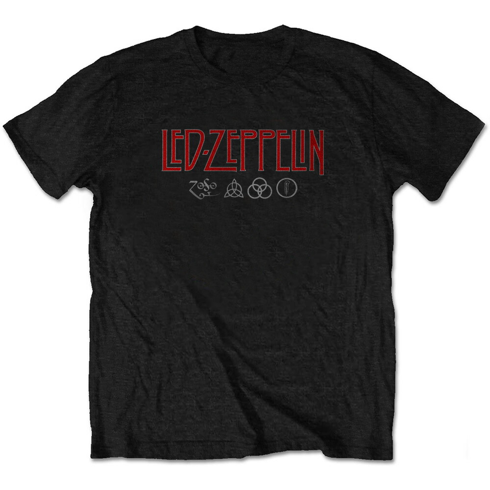 ☆レア美品ハードロックLED ZEPPELI N tシャツ Led Zeppelin】ロックTシャツ メンズ バンドTシャツ メンズ Led