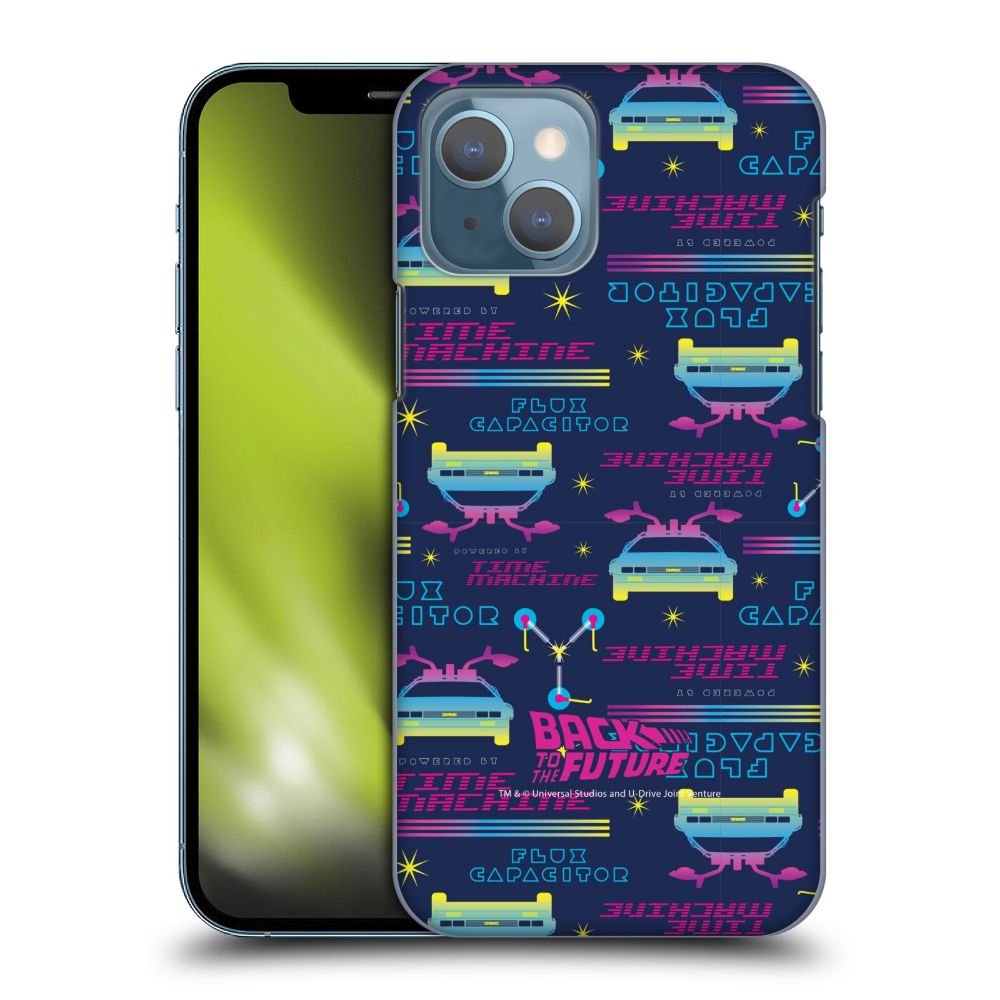 楽天市場 Back To The Future バックトゥザフューチャー マイケルjフォックス生誕60周年 Neon ハード Case Iphoneケース 公式 オフィシャル Pgs