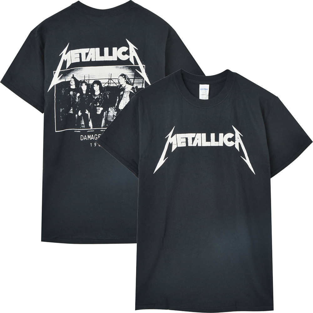 楽天市場 Metallica メタリカ Master Of Puppets Photo バックプリントあり Tシャツ メンズ 公式 オフィシャル Pgs