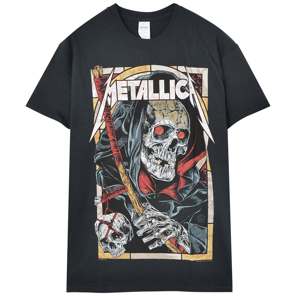 楽天市場 Metallica メタリカ 結成40周年 Death Reaper Tシャツ メンズ 公式 オフィシャル Pgs