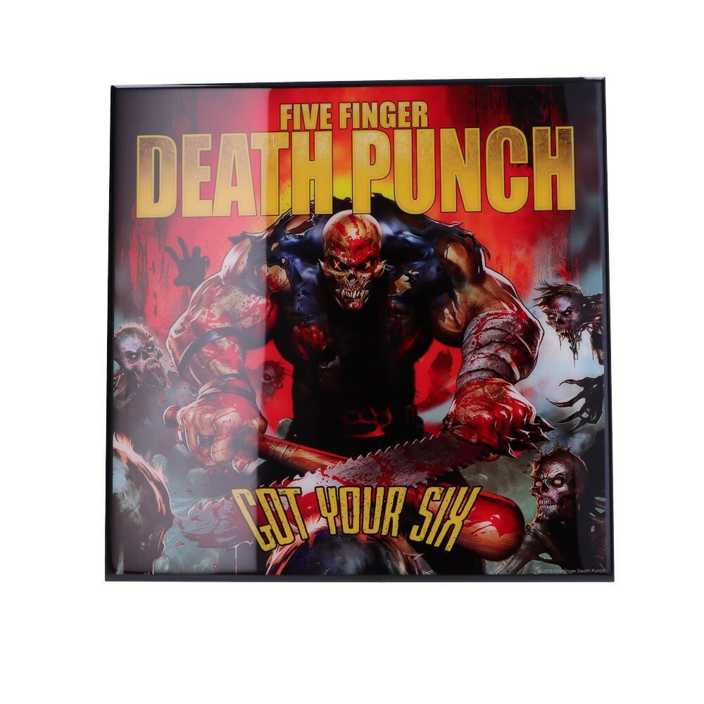 楽天市場 Five Finger Death Punch ファイヴフィンガーデスパンチ Got Your Six Crystal Clear Picture 樹脂コート表面加工 インテリア額 公式 オフィシャル Pgs