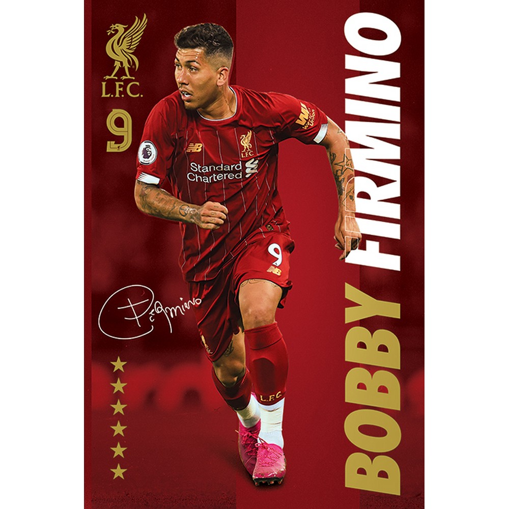 楽天市場 Liverpool Fc リヴァプールfc Bobby Firmino ポスター 公式 オフィシャル Pgs