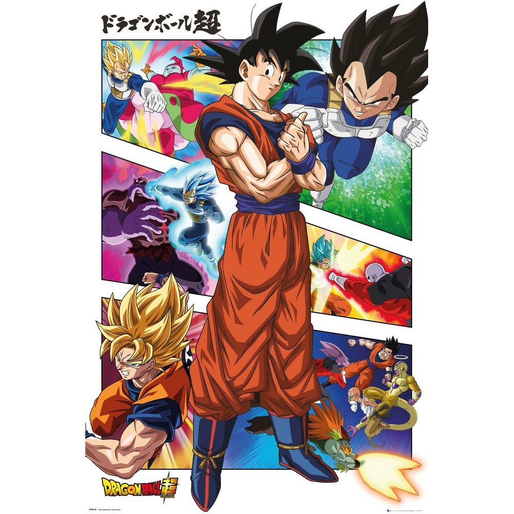 楽天市場 Dragon Ball ドラゴンボール 放送35周年記念 Panels ポスター 公式 オフィシャル Pgs