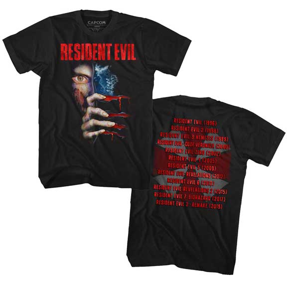楽天市場】BIOHAZARD RE:2 タイトル Tシャツ【バイオハザード