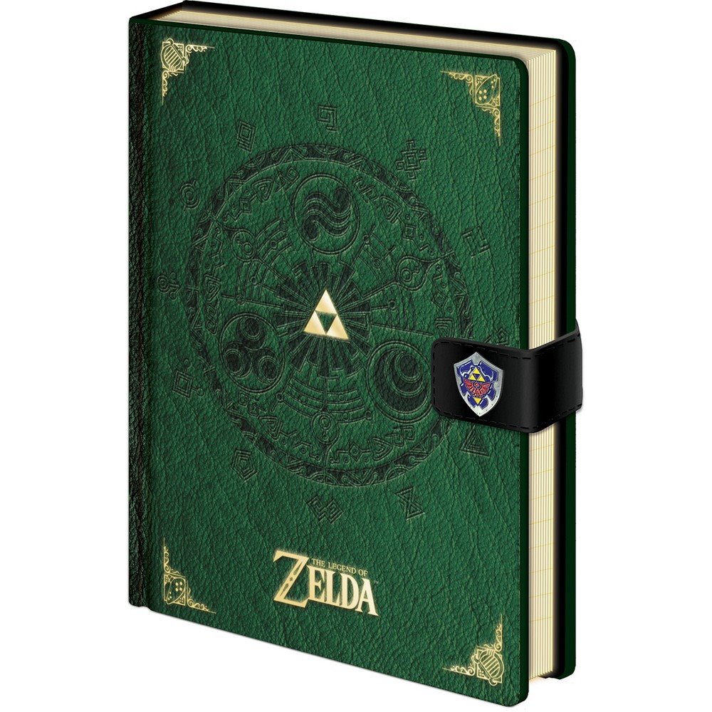 楽天市場 The Legend Of Zelda ゼルダの伝説 ゼルダ35周年 Medallion Premium A5 ノート メモ帳 公式 オフィシャル Pgs