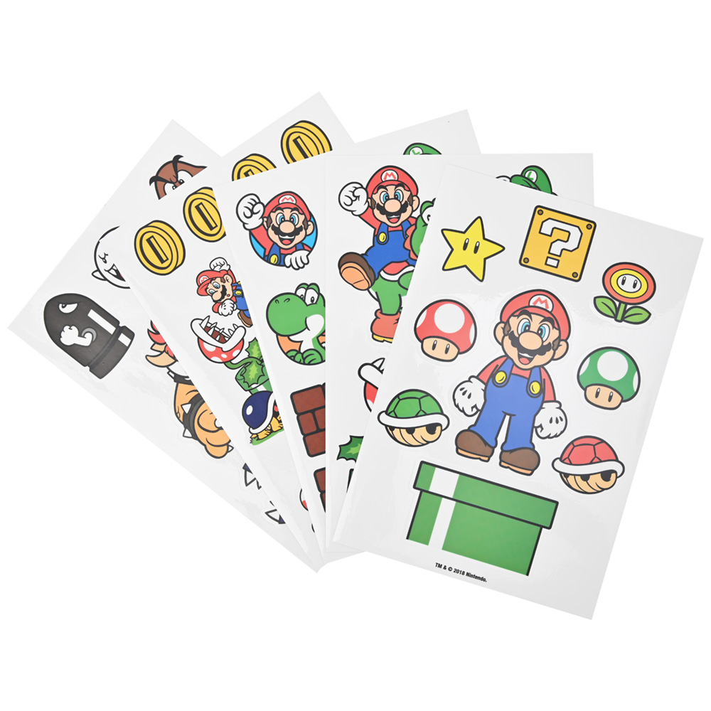 楽天市場 Super Mario スーパーマリオ Mushroom Kingdom Tech Sticker 39種類 ステッカー 公式 オフィシャル Pgs