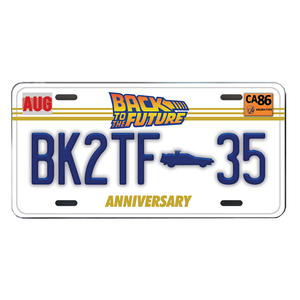 楽天市場 Back To The Future バックトゥザフューチャー マイケルjフォックス生誕60周年 35th Anniversary Pin Badge 世界限定9955個 バッジ 公式 オフィシャル Pgs