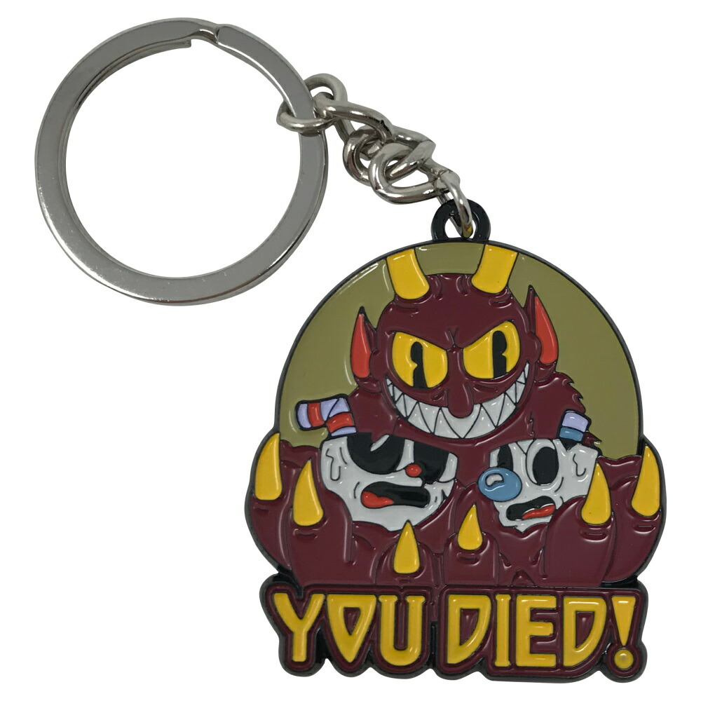 廃盤　CUPHEAD カップヘッド 世界限定9995個 / キーホルダー CUPHEAD カップヘッド - Cuphead and Mugman Limited Edition
