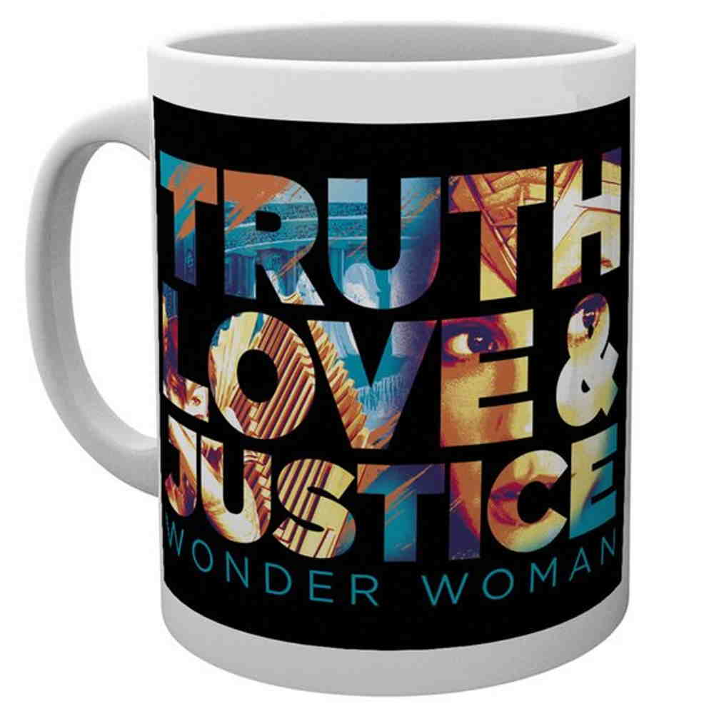 WONDER WOMAN ワンダーウーマン - 1984 / Truth, Love & Justice / マグカップ 【公式 / オフィシャル】画像