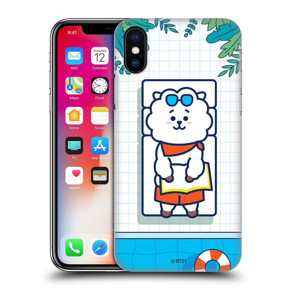 楽天市場 Bts ビーティーエス Bt21 Bon Voyage Poolside Lounge Rj ハード Case Apple Iphoneケース 公式 オフィシャル Pgs