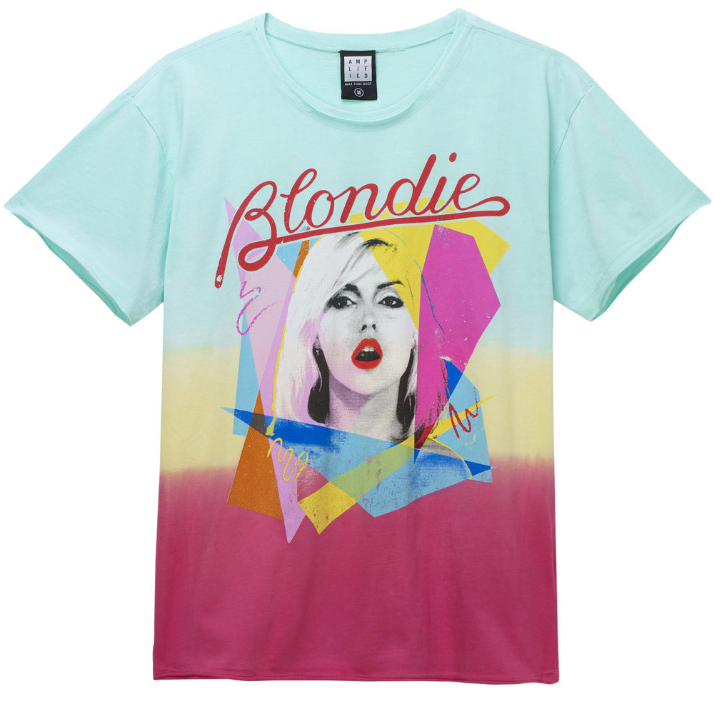 レビューで送料無料 楽天市場 Blondie ブロンディー デビュー45周年記念 Ahoy 80s Amplified ブランド Dip Dye Collection Tシャツ レディース 公式 オフィシャル Pgs 送料無料 Advance Com Ec