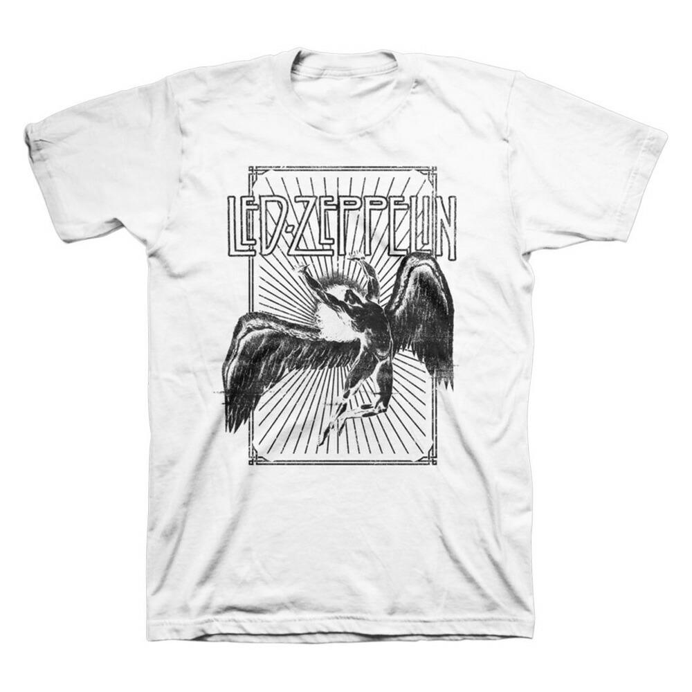 Led Zeppelin レッドツェッペリン 白 Tシャツ・カットソー L LED ZEPPELIN (レッドツェッペリン）】 T-SHIRTS | すべての商品