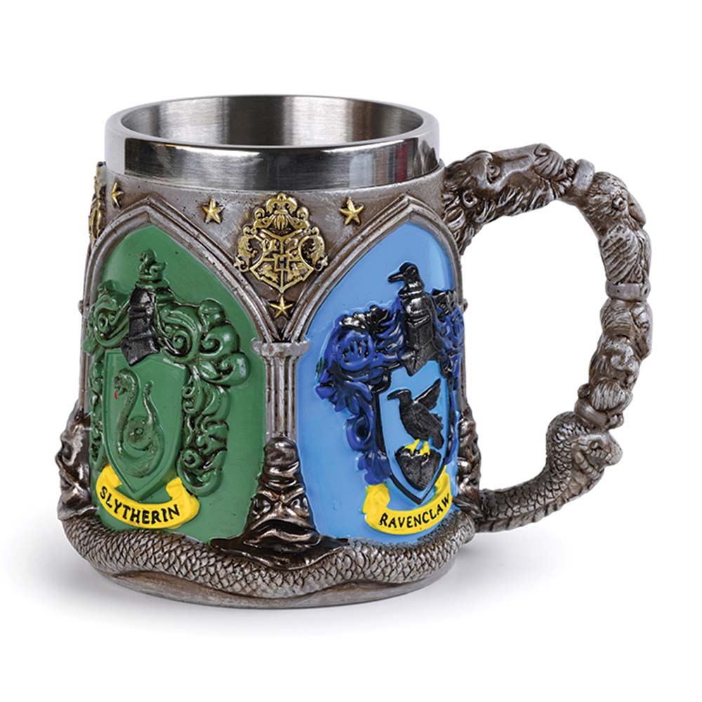 HARRY POTTER ハリーポッター (公開 25周年 ) - Hogwarts Houses / 3D Polyresin / マグカップ 【公式 / オフィシャル】