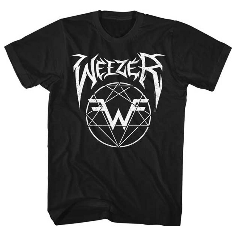【タグ付】weezer ビッグシルエット　オフィシャル　バンドTシャツ wof003-01-white.jpg