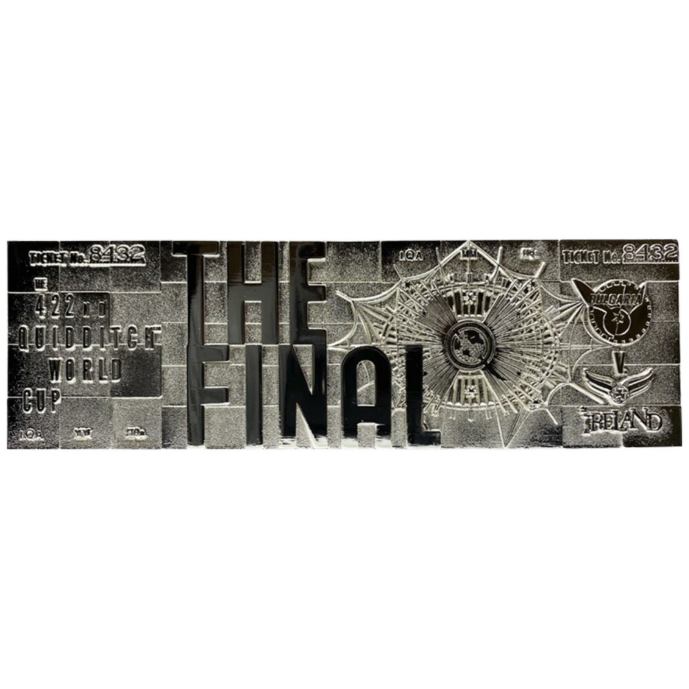 HARRY POTTER ハリーポッター (公開 25周年 ) - Quidditch World Cup ticket limited edition replica / 世界限定9995枚 / コレクタブル 【公式 / オフィシャル】