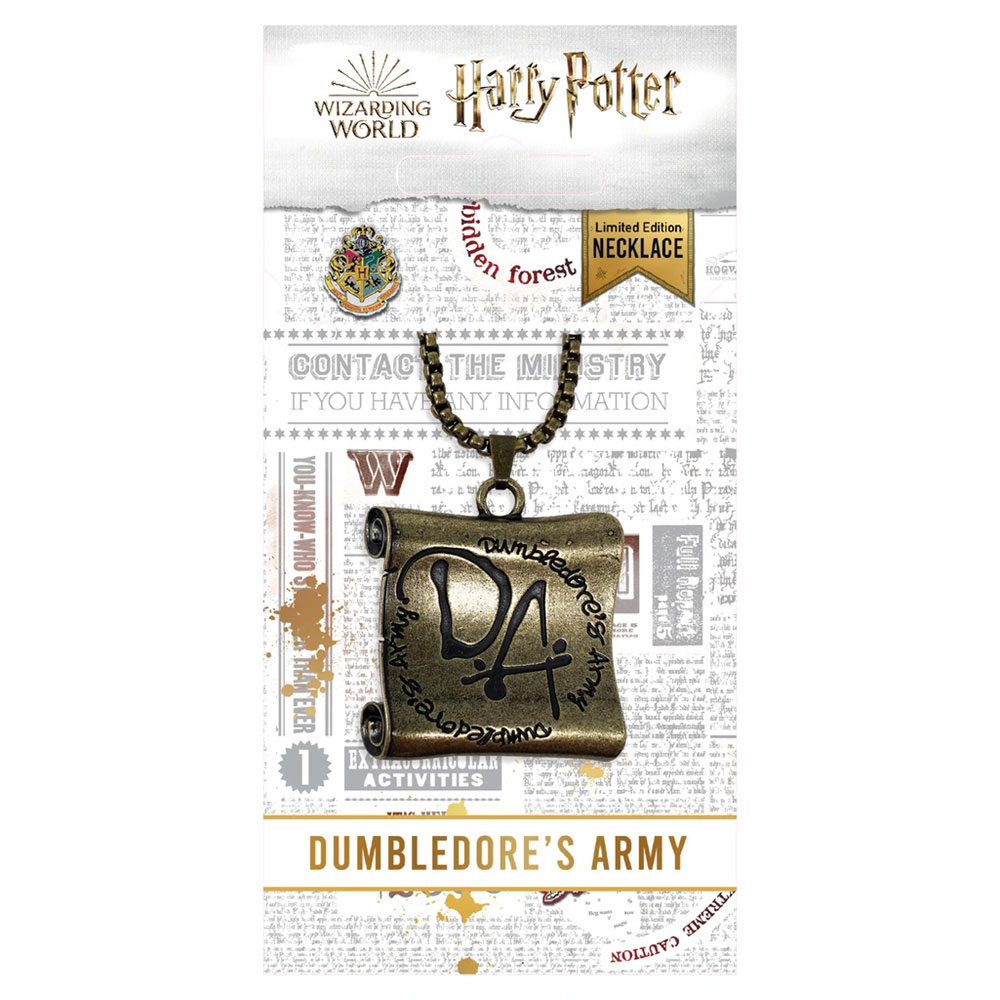 HARRY POTTER ハリーポッター - Dumbledore's Army limited edition necklace / 世界限定9995本 / コレクタブル 【公式 / オフィシャル】画像