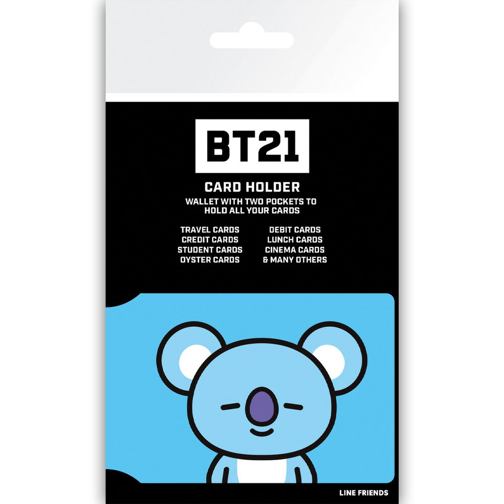 楽天市場】○クラックス□[公式] BT21 防弾少年団 BTS【長財布