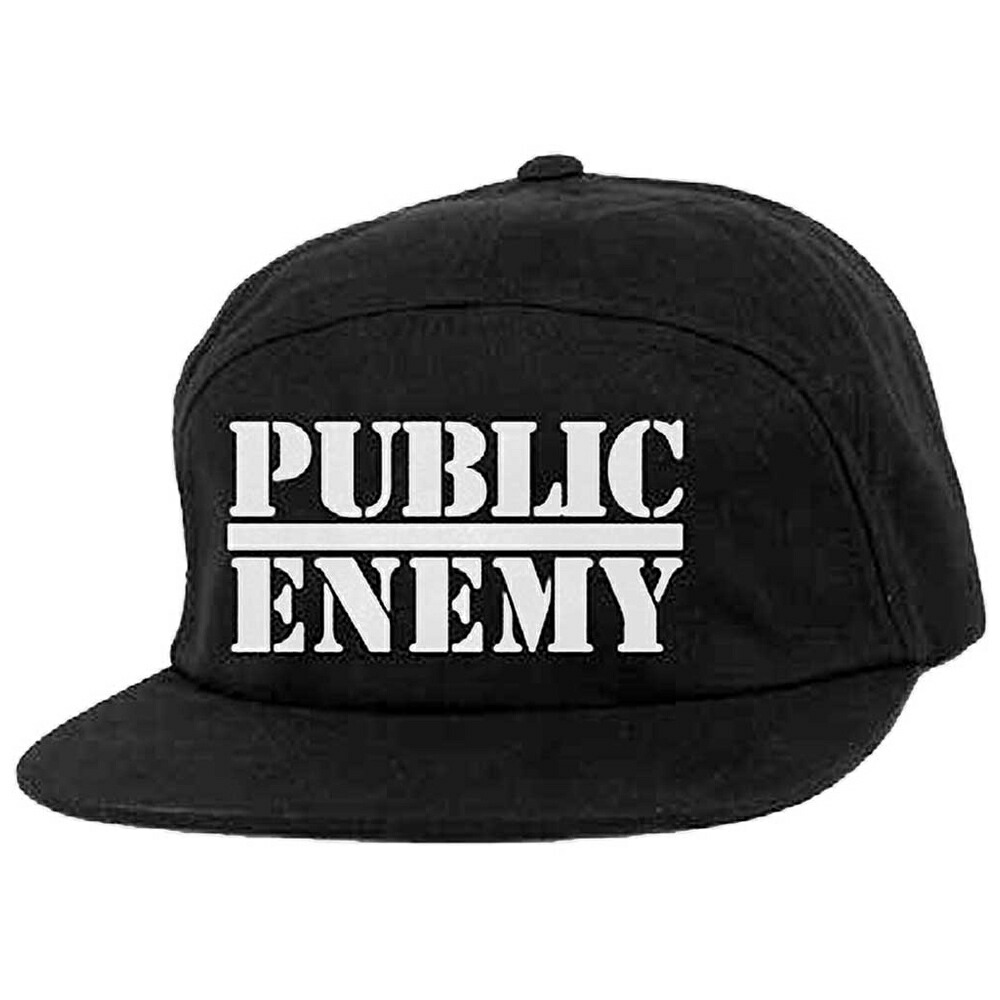 楽天市場】80s〜90s PUBLIC ENEMY Logo 5 Panel Cap 黒 パブリック