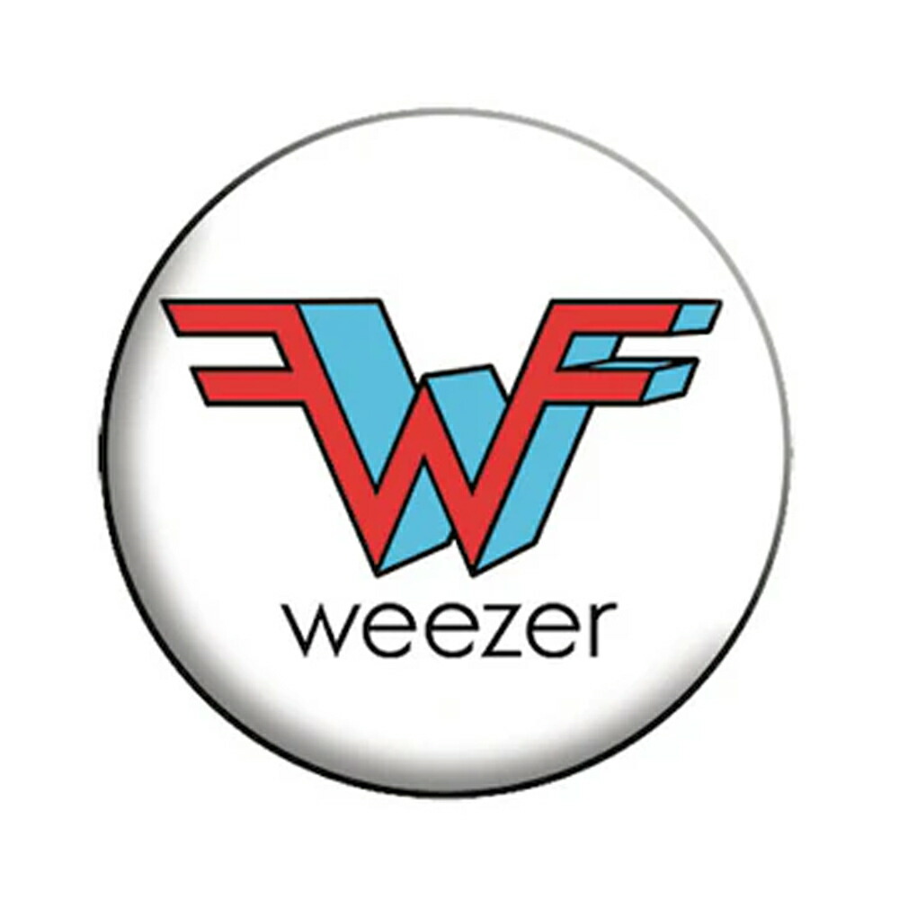 【楽天市場】WEEZER ウィーザー (デビュー 30周年 ) - W Logo / バッジ 【公式 / オフィシャル】：PGS