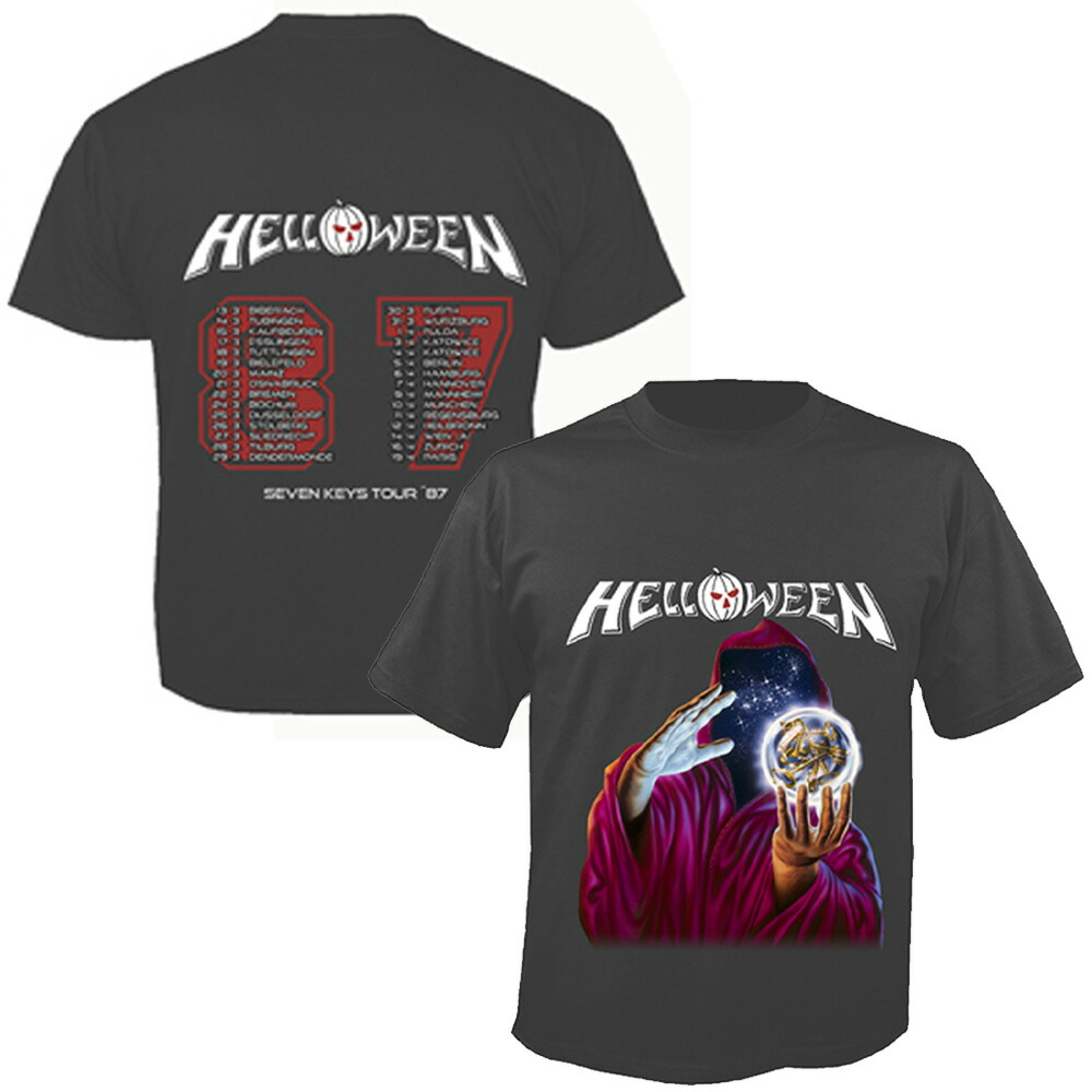 楽天市場】ロックTシャツ HELLOWEEN(ハロウィン) S/M/L/XL バンT