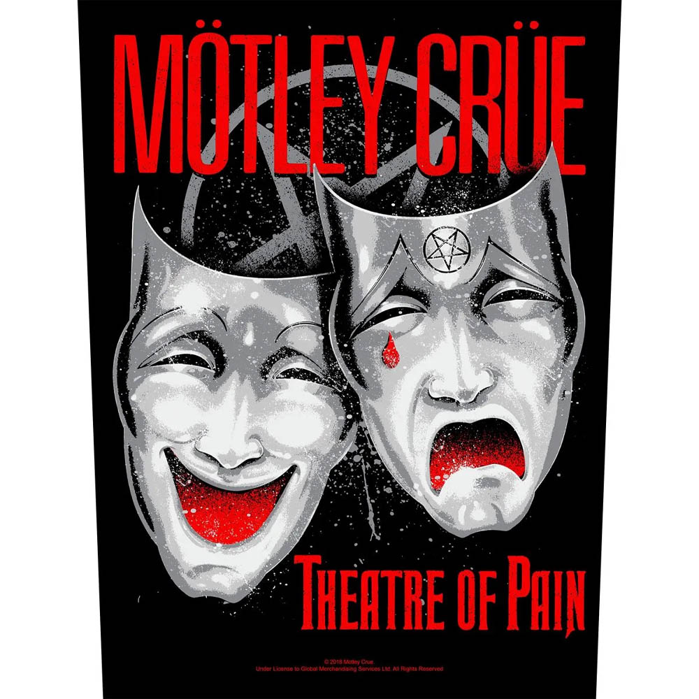 【楽天市場】MOTLEY CRUE モトリークルー (来日 40周年 ) - THEATRE OF PAIN / ワッペン 【公式