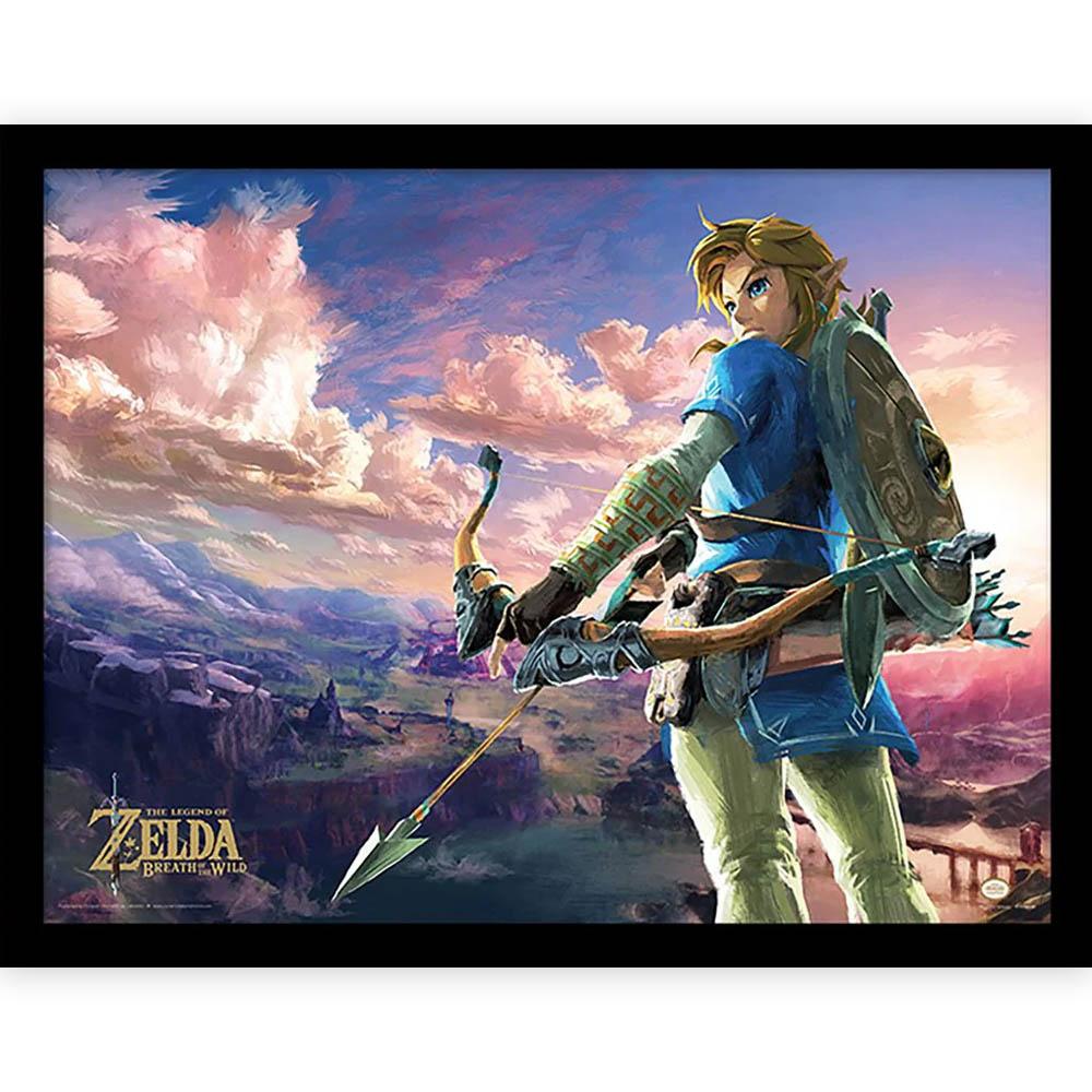 ゼルダの伝説THE  Legdnd of zelda Link ポスターグリーン 楽天市場】THE LEGEND OF ZELDA ゼルダの伝説 - Link Unleashed