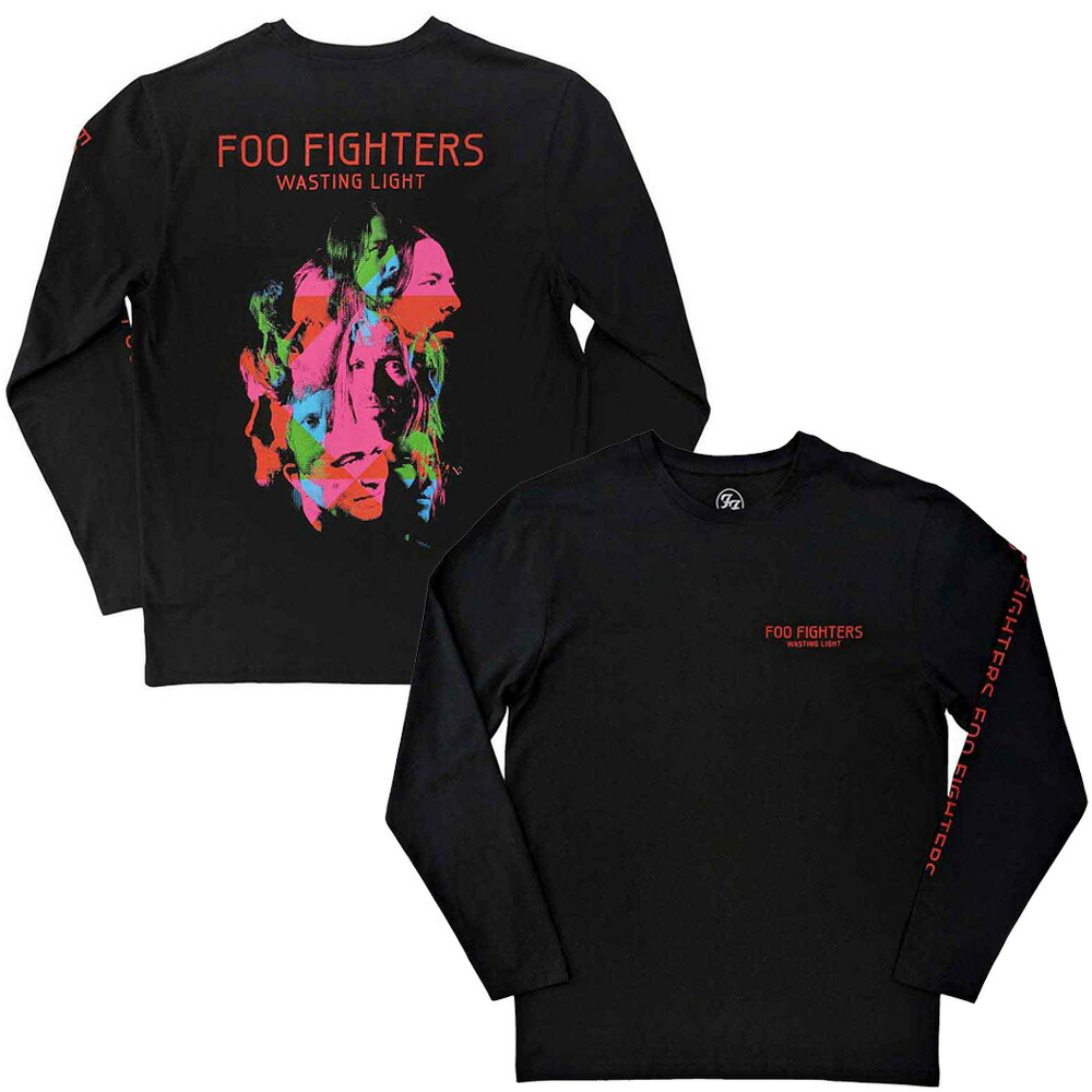FOO FIGHTERS フーファイターズ - Wasting Light / バックプリントあり / スリーブプリントあり / 長袖 / Tシャツ / メンズ 【公式 / オフィシャル】