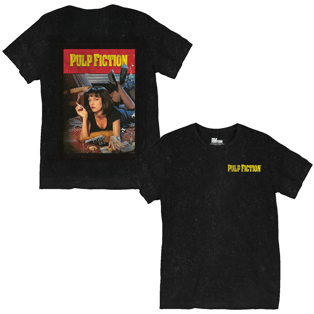PULP FICTION パルプフィクション - PULP FICTION / バックプリントあり / MINERAL WASH / Tシャツ / メンズ 【公式 / オフィシャル】