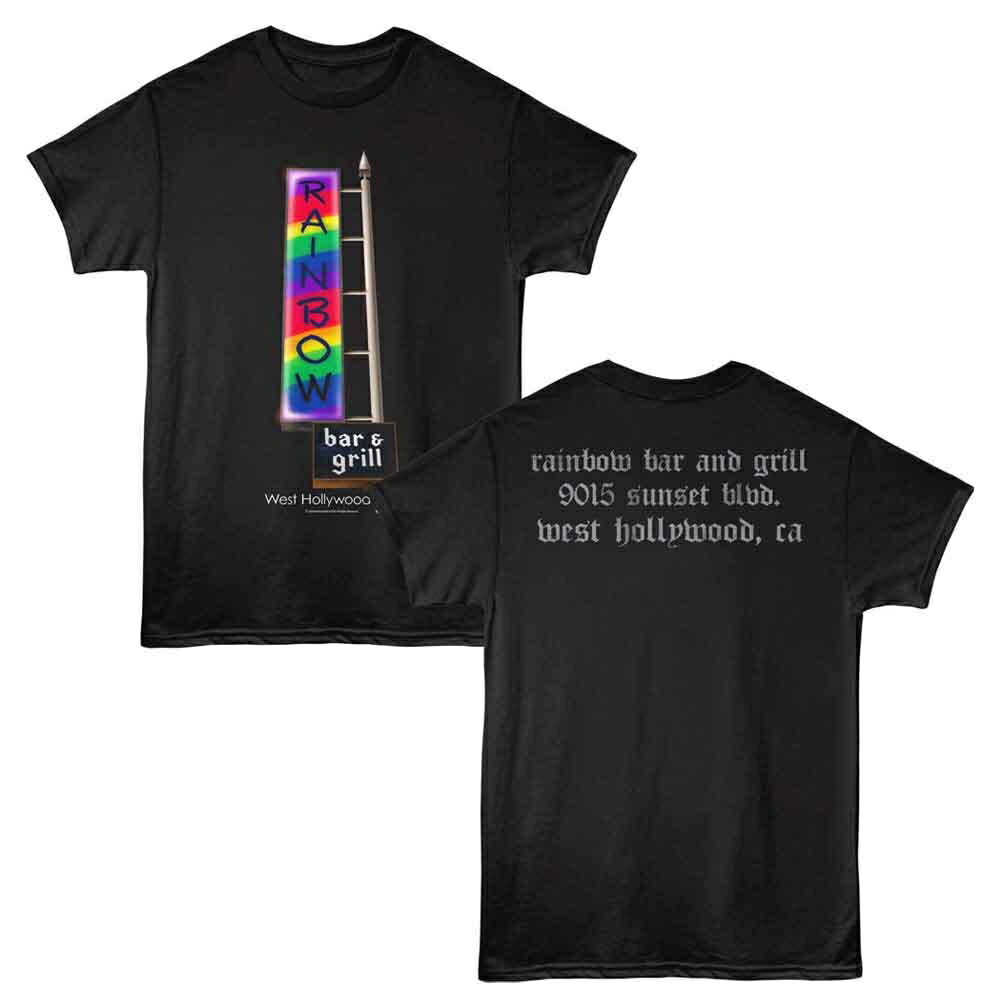 WHISKY A GO GO ウイスキーアゴーゴー - Rainbow Bar And Grill / Tall Sign F B / Tシャツ / メンズ 【公式 / オフィシャル】