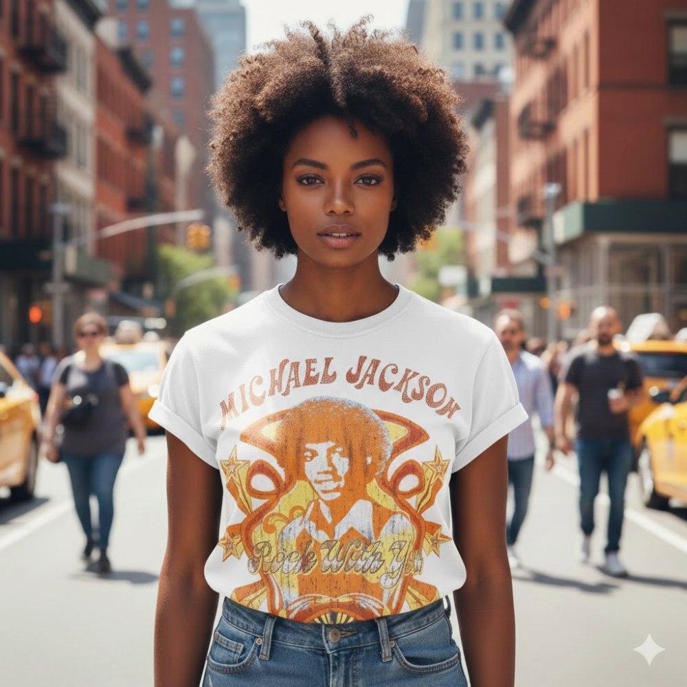 MICHAEL JACKSON マイケルジャクソン - ROCK WITH YOU / Amplified（ ブランド ） / ヴィンテージ / Tシャツ / レディース 【公式 / オフィシャル】 12,768円
