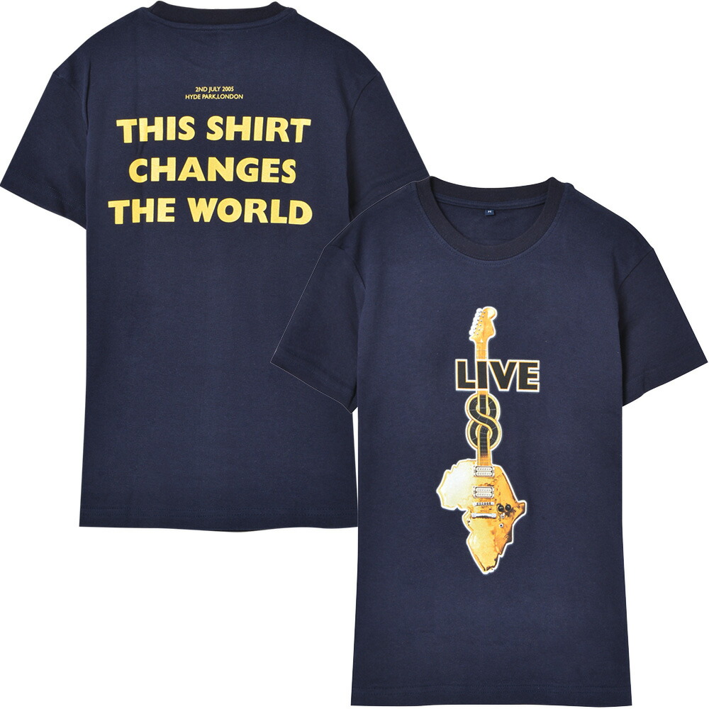 LIVE 8 ライブエイト - Live 8 Event（超レア） / バックプリントあり / ヴィンテージ / Tシャツ / レディース 【公式 / オフィシャル】