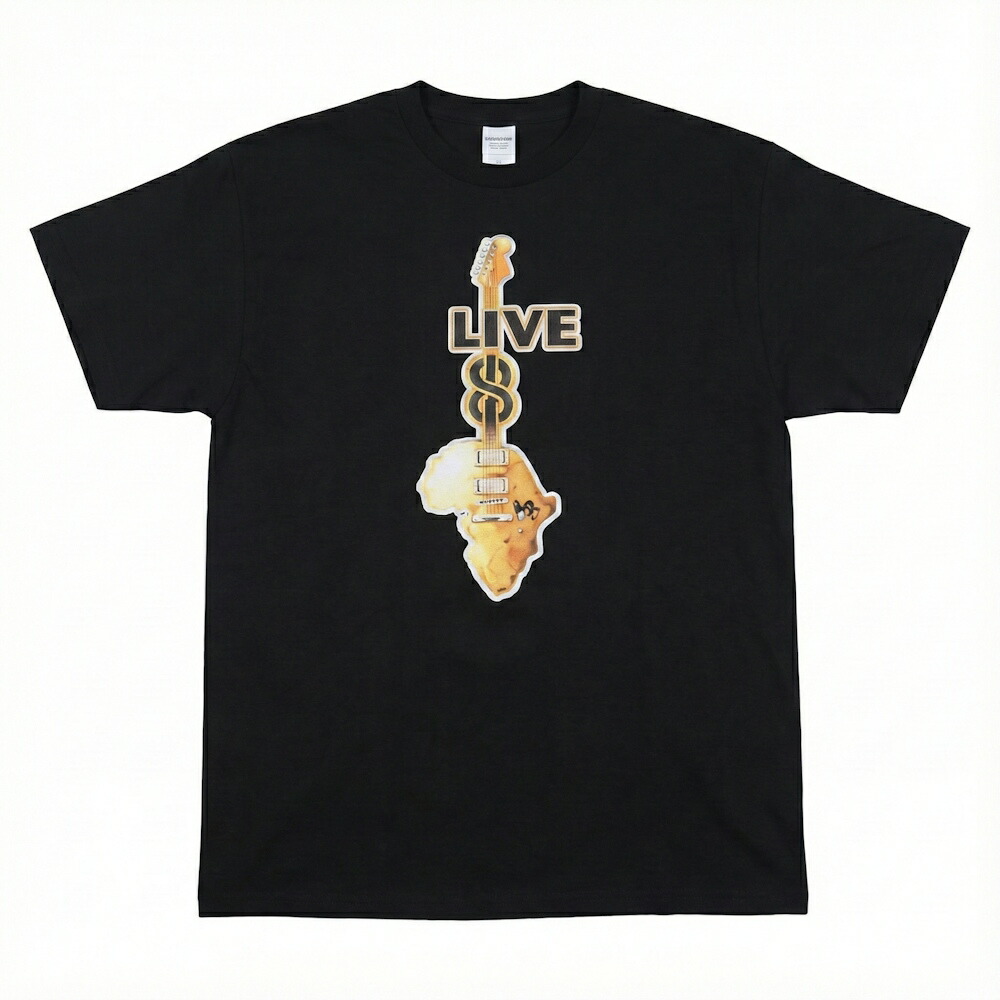 LIVE 8 ライブエイト - LIVE 8 JAPAN OFFICIAL （超レア） / バックプリントあり / ヴィンテージ / Tシャツ / メンズ 【公式 / オフィシャル】