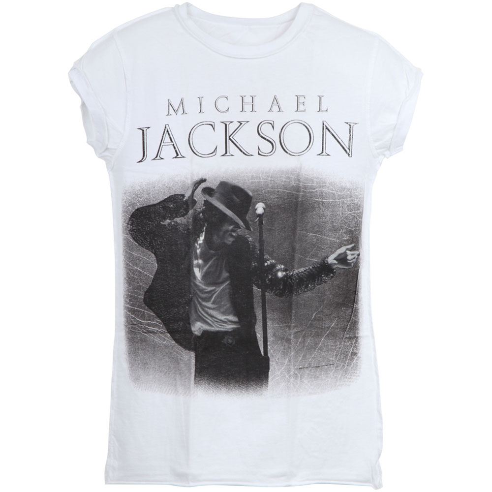 楽天市場 Michael Jackson マイケルジャクソン Michael Jackson Amplified ブランド Tシャツ レディース 公式 オフィシャル Pgs
