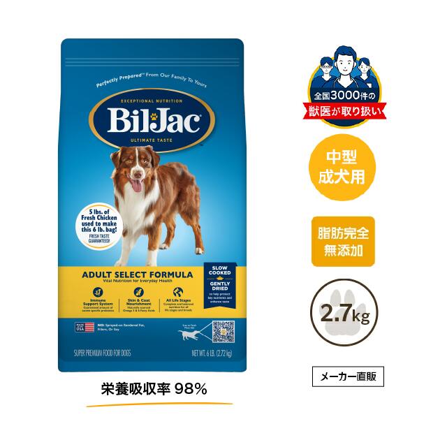 Bil-Jac Small Breed Puppy スモールブリードパピー2.7 楽天市場】【全商品ポイント5倍】ビルジャック スモールブリード